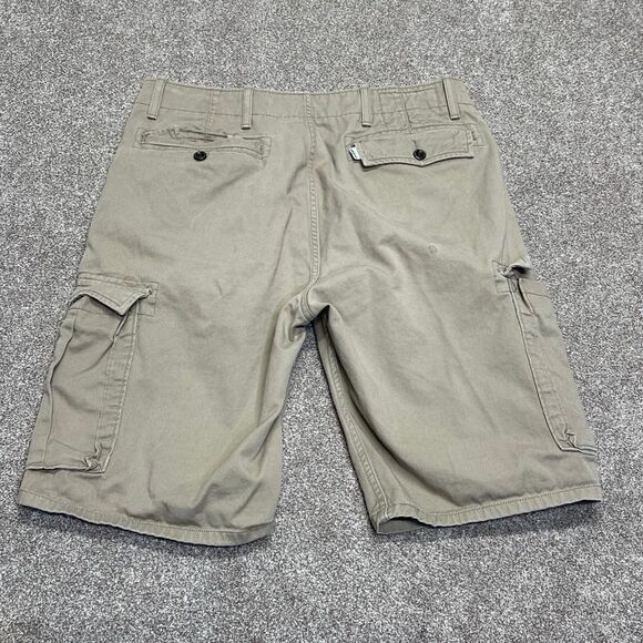 Levis mens Cargo Short sz 32w khaki Paratrooper gorpcore retro - Picture 2 of 12